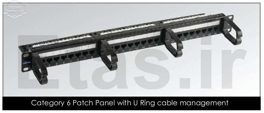 پچ پنل Cat6 یونیکام  Unicom Category 6 Patch Panel, UC-PNL6